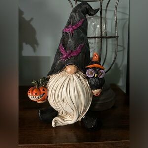 Resin Halloween gnome